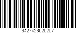 Código de barras (EAN, GTIN, SKU, ISBN): '8427426020207'