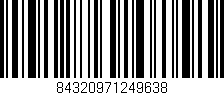 Código de barras (EAN, GTIN, SKU, ISBN): '84320971249638'