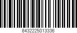 Código de barras (EAN, GTIN, SKU, ISBN): '8432225013336'