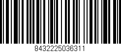 Código de barras (EAN, GTIN, SKU, ISBN): '8432225036311'