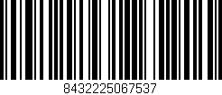 Código de barras (EAN, GTIN, SKU, ISBN): '8432225067537'