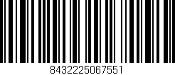 Código de barras (EAN, GTIN, SKU, ISBN): '8432225067551'