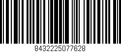 Código de barras (EAN, GTIN, SKU, ISBN): '8432225077628'