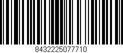 Código de barras (EAN, GTIN, SKU, ISBN): '8432225077710'