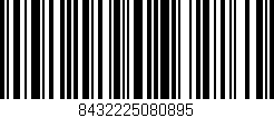Código de barras (EAN, GTIN, SKU, ISBN): '8432225080895'