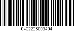 Código de barras (EAN, GTIN, SKU, ISBN): '8432225086484'