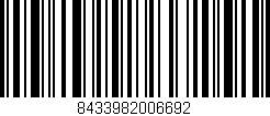 Código de barras (EAN, GTIN, SKU, ISBN): '8433982006692'