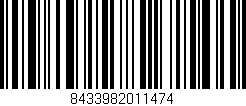 Código de barras (EAN, GTIN, SKU, ISBN): '8433982011474'