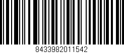 Código de barras (EAN, GTIN, SKU, ISBN): '8433982011542'