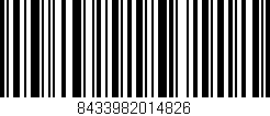Código de barras (EAN, GTIN, SKU, ISBN): '8433982014826'