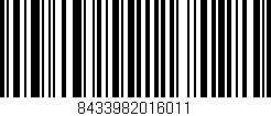 Código de barras (EAN, GTIN, SKU, ISBN): '8433982016011'