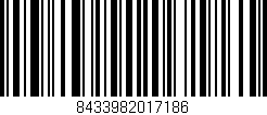 Código de barras (EAN, GTIN, SKU, ISBN): '8433982017186'