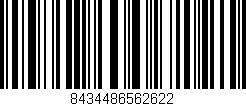 Código de barras (EAN, GTIN, SKU, ISBN): '8434486562622'