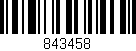 Código de barras (EAN, GTIN, SKU, ISBN): '843458'