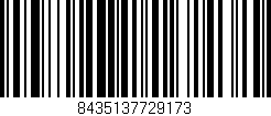 Código de barras (EAN, GTIN, SKU, ISBN): '8435137729173'