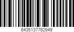 Código de barras (EAN, GTIN, SKU, ISBN): '8435137782949'