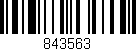 Código de barras (EAN, GTIN, SKU, ISBN): '843563'
