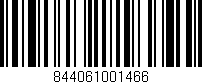 Código de barras (EAN, GTIN, SKU, ISBN): '844061001466'