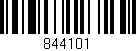 Código de barras (EAN, GTIN, SKU, ISBN): '844101'