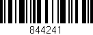 Código de barras (EAN, GTIN, SKU, ISBN): '844241'
