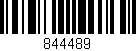 Código de barras (EAN, GTIN, SKU, ISBN): '844489'