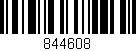 Código de barras (EAN, GTIN, SKU, ISBN): '844608'