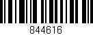 Código de barras (EAN, GTIN, SKU, ISBN): '844616'