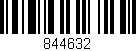 Código de barras (EAN, GTIN, SKU, ISBN): '844632'