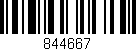 Código de barras (EAN, GTIN, SKU, ISBN): '844667'