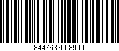 Código de barras (EAN, GTIN, SKU, ISBN): '8447632068909'