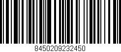 Código de barras (EAN, GTIN, SKU, ISBN): '8450209232450'