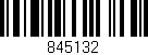 Código de barras (EAN, GTIN, SKU, ISBN): '845132'