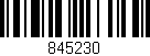 Código de barras (EAN, GTIN, SKU, ISBN): '845230'