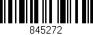 Código de barras (EAN, GTIN, SKU, ISBN): '845272'