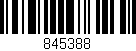 Código de barras (EAN, GTIN, SKU, ISBN): '845388'