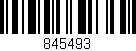 Código de barras (EAN, GTIN, SKU, ISBN): '845493'