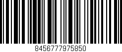 Código de barras (EAN, GTIN, SKU, ISBN): '8456777975850'