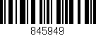 Código de barras (EAN, GTIN, SKU, ISBN): '845949'