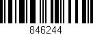 Código de barras (EAN, GTIN, SKU, ISBN): '846244'