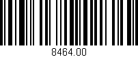 Código de barras (EAN, GTIN, SKU, ISBN): '8464.00'