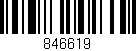 Código de barras (EAN, GTIN, SKU, ISBN): '846619'