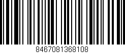 Código de barras (EAN, GTIN, SKU, ISBN): '8467081368108'