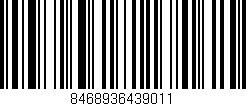 Código de barras (EAN, GTIN, SKU, ISBN): '8468936439011'