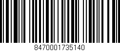 Código de barras (EAN, GTIN, SKU, ISBN): '8470001735140'