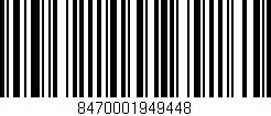 Código de barras (EAN, GTIN, SKU, ISBN): '8470001949448'
