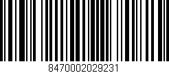 Código de barras (EAN, GTIN, SKU, ISBN): '8470002029231'