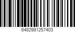 Código de barras (EAN, GTIN, SKU, ISBN): '8482991257403'