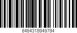 Código de barras (EAN, GTIN, SKU, ISBN): '8484318949794'
