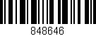 Código de barras (EAN, GTIN, SKU, ISBN): '848646'