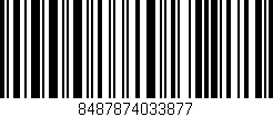 Código de barras (EAN, GTIN, SKU, ISBN): '8487874033877'